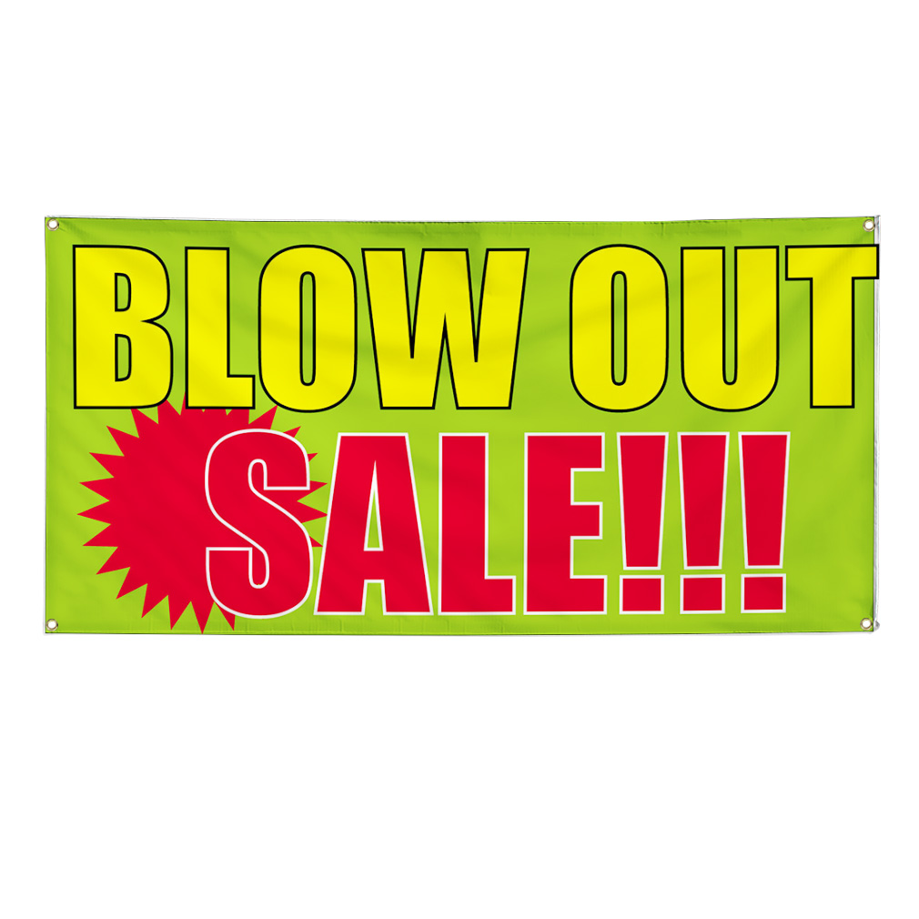 Vinyl Banner Multiple Sizes Blow out Sale!!! Advertising Printing Business