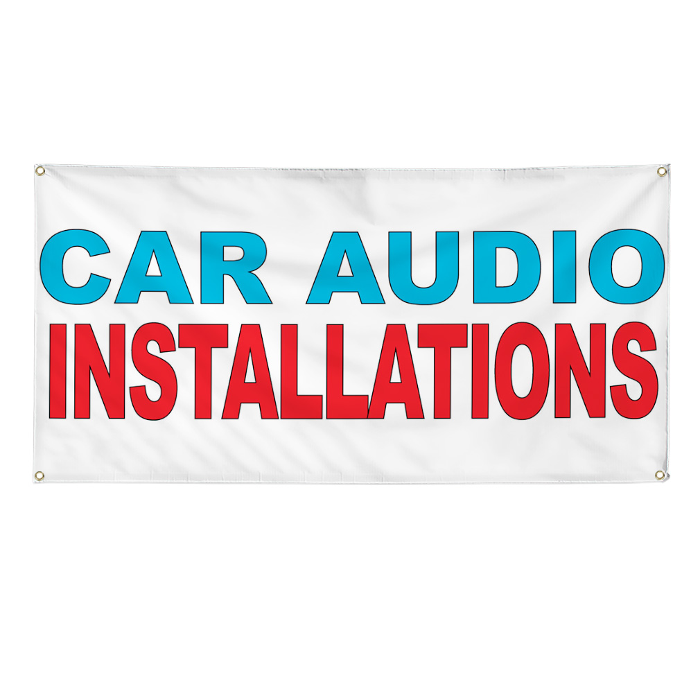 Vinyl Banner Multiple Sizes Automotive Weatherproof Industrial Yard Signs