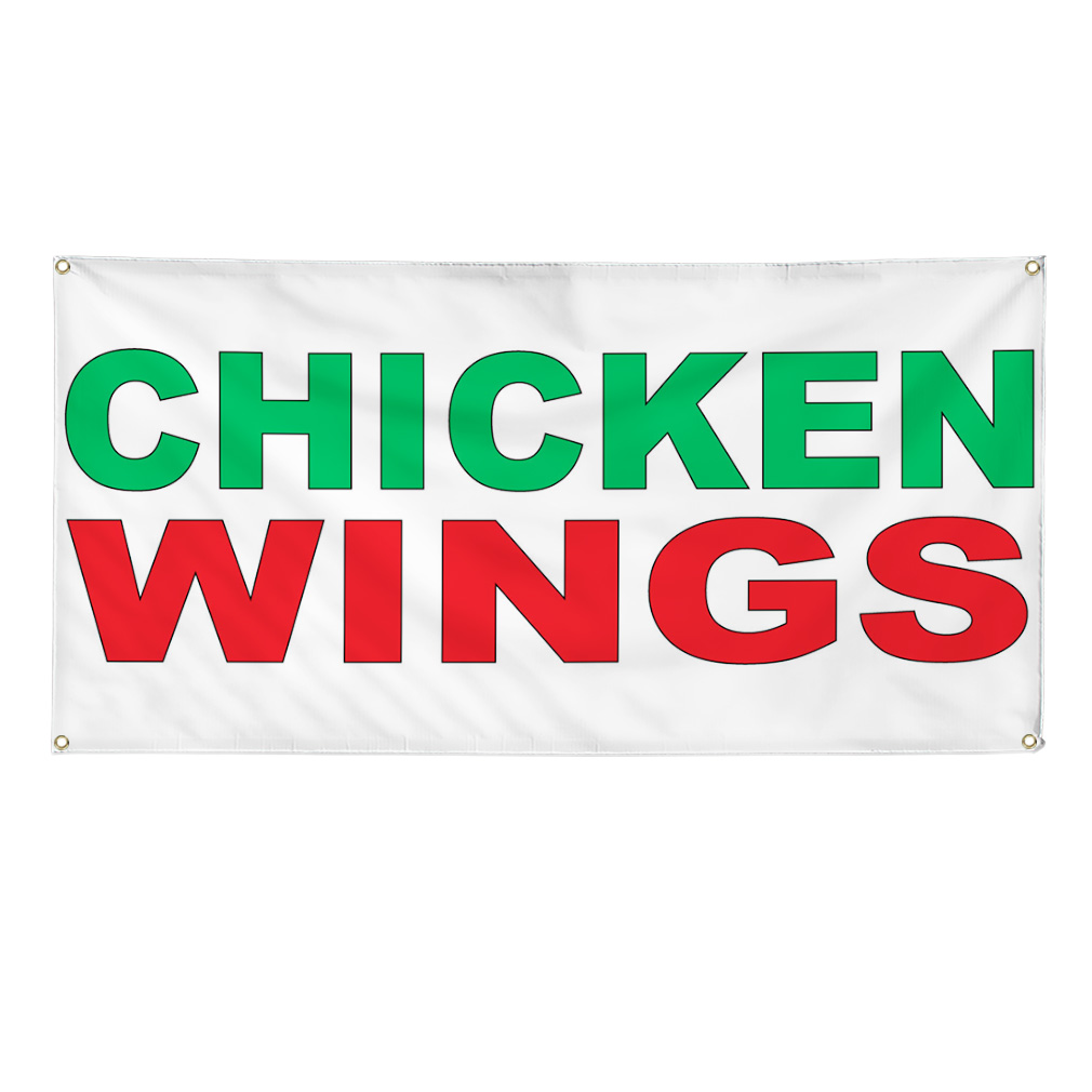 Vinyl Banner Multiple Sizes Restaurant & Food Weatherproof Industrial Yard Signs