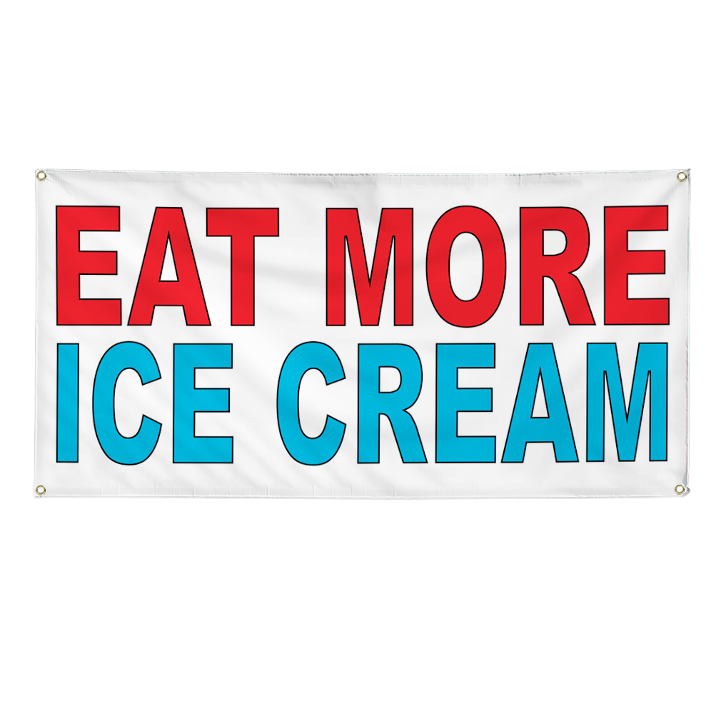 Vinyl Banner Multiple Sizes Restaurant & Food Weatherproof Industrial Yard Signs