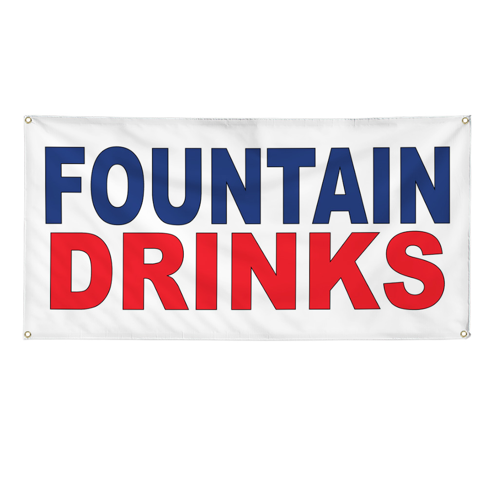 Vinyl Banner Multiple Sizes Restaurant & Food Weatherproof Industrial Yard Signs