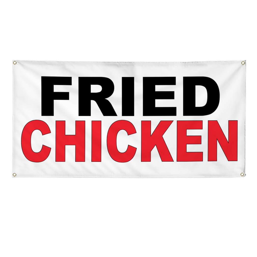 Vinyl Banner Multiple Sizes Restaurant & Food Weatherproof Industrial Yard Signs