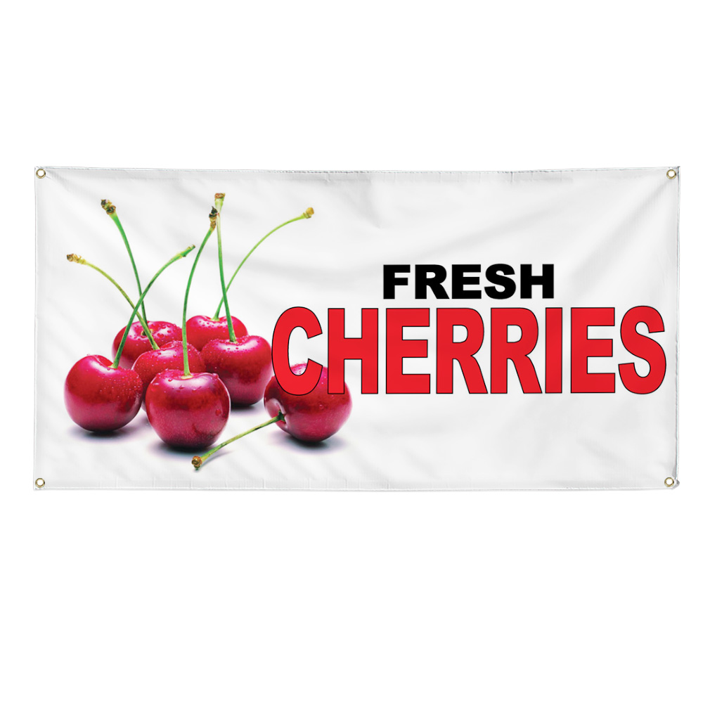 Vinyl Banner Multiple Sizes Food & Beverage Weatherproof Industrial Yard Signs