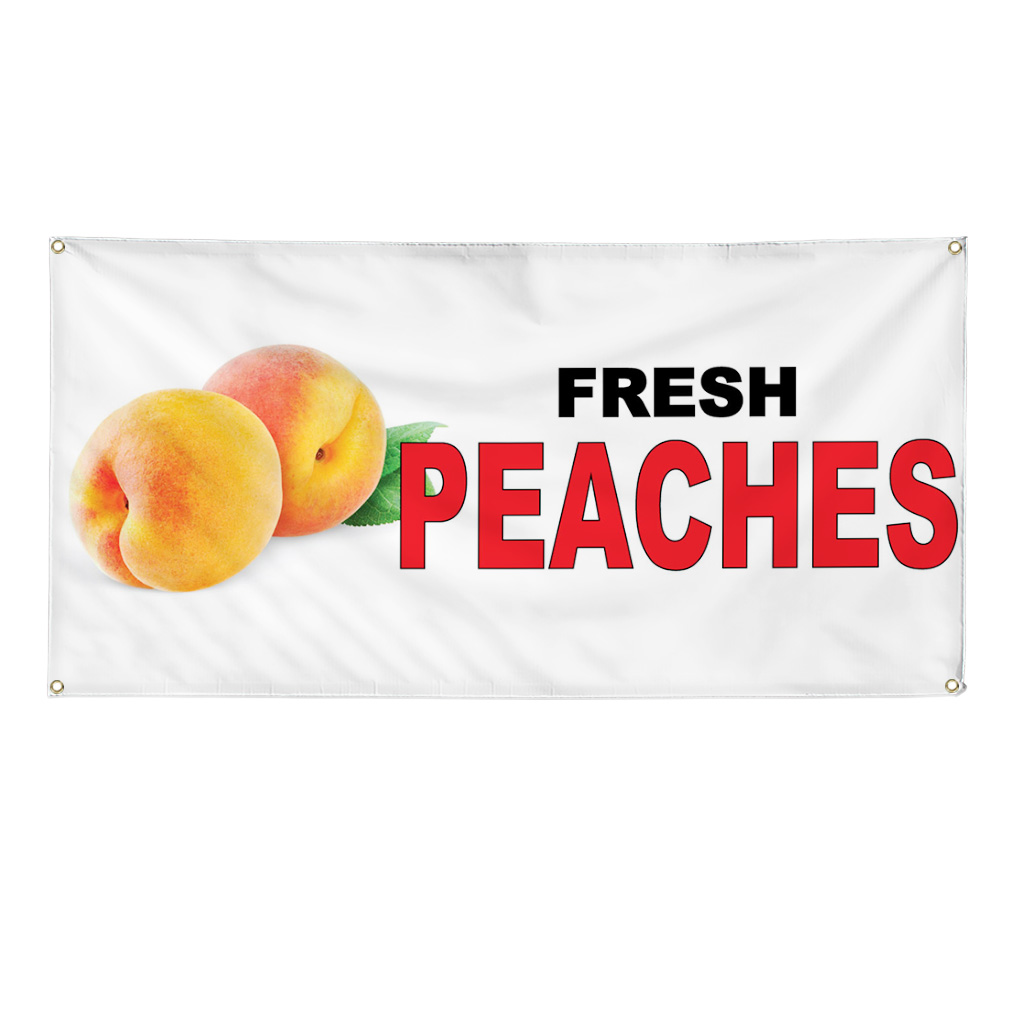 Vinyl Banner Multiple Sizes Food & Beverage Weatherproof Industrial Yard Signs